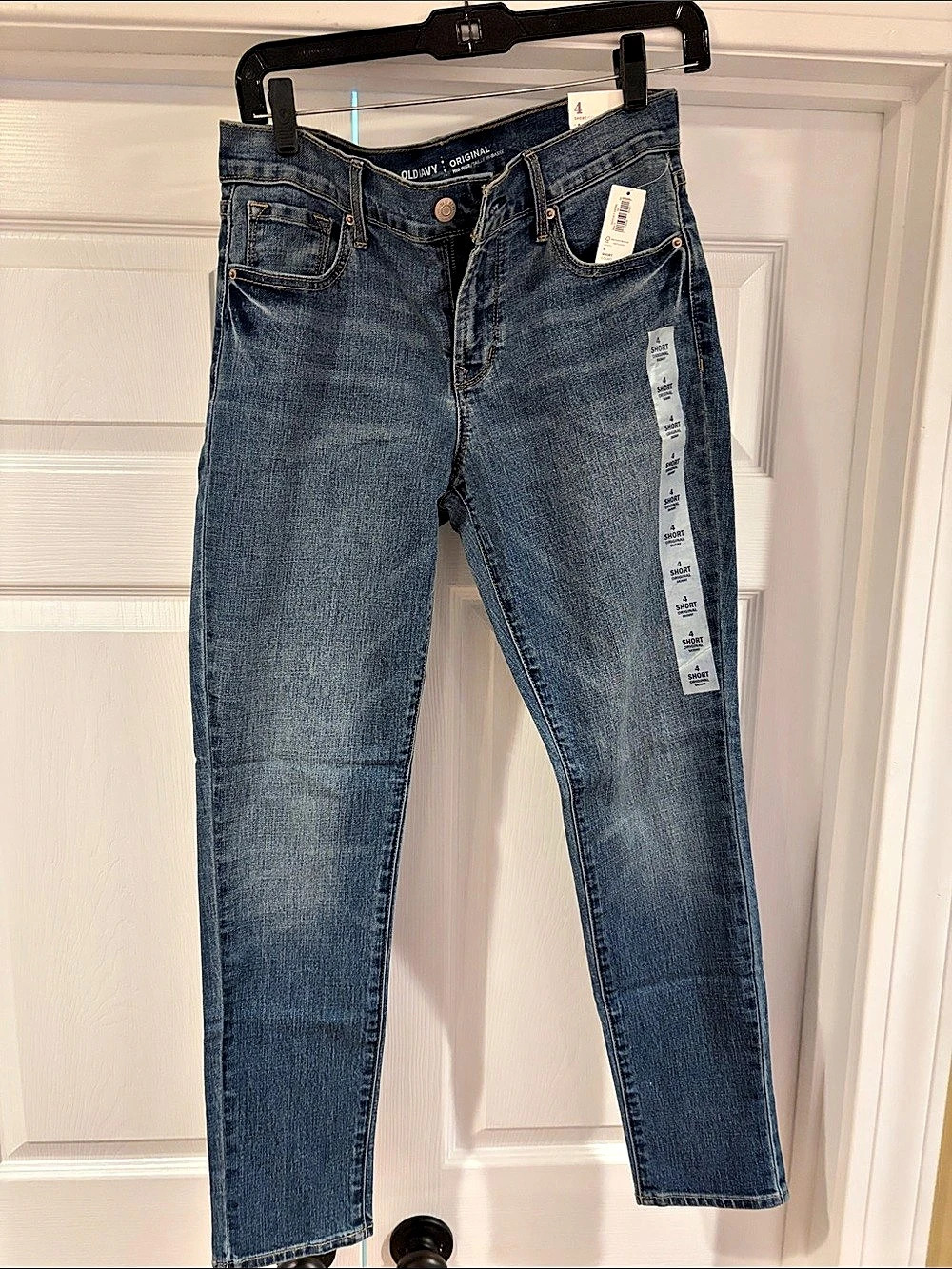 NWT Old Navy Mid-Rise Original Skinny Jeans Blue Size 4S